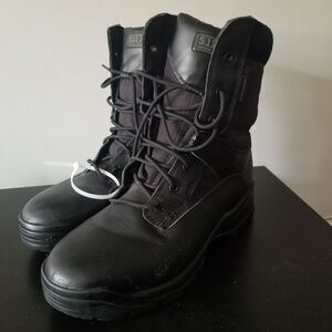 5.11 Tactical Waterproof Slip Resistant ATAC 8" Storm Boots Men's Size 13 Black